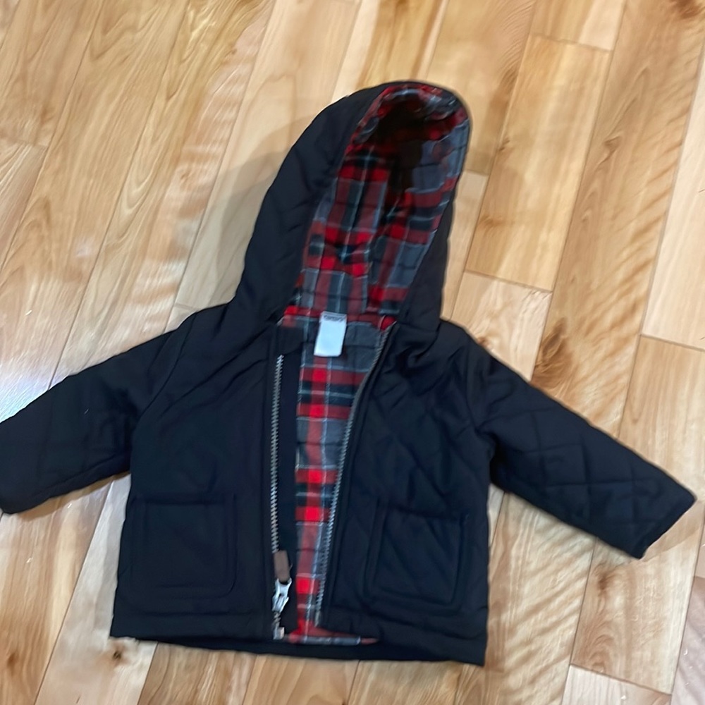 Carter’s plaid flannel lined jacket